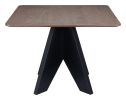 Lisse Square Dining Table Espresso
