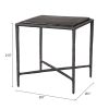 Cloe Side Table Black