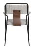 Couva Dining Chair (Set of 2) Gray Tweed