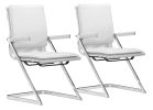 Lider Plus Conference Chair (Set of 2) White