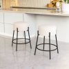 Blanche Counter Stool (Set of 2) Ivory