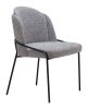 Jambi Dining Chair (Set of 2) Black & White