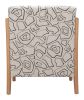 Runa Accent Chair Beige & Natural