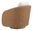 Solara Swivel Chair Ivory