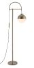 Waterloo Floor Lamp White & Bronze