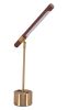 Kippy Table Lamp Brown & Brass