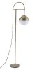 Waterloo Floor Lamp White & Bronze
