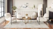 Vannes Coffee Table Brass