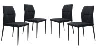 Revolution Dining Chair (Set of 4) Black
