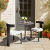 Tiana Dining Chair Black & Beige