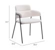 Marcel Dining Chair (Set of 2) Cream