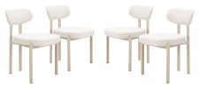 Aurea Dining Chair (Set of 4) Light Gray