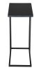 Atom Side Table Black