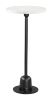 Woozy Side Table White & Black