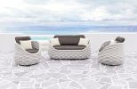 Coral Reef Loveseat Gray