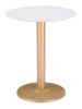 Alto Bistro Table White & Gold