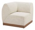 Christy Corner Chair Beige