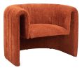 Viana Accent Chair Burnt Orange
