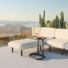 Friss End Table Black