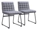 Pago Dining Chair (Set of 2) Gray
