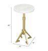MAURICE SIDE TABLE WHT
