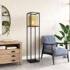 Yves Floor Lamp Gold & Black