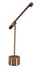 Kippy Table Lamp Brown & Brass