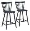 Tyce Counter Stool (Set of 2) Black