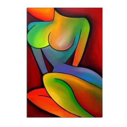 Top Skill Handmade Modern Abstract Portrait Beautiful Colorful Sexy Nude Figure Wall Art Oil Painting on Canvas for Home Decor Top Skill Handmade Modern Abstract Portrait Beautiful Colorful Sexy Nude Figure Wall Art Oil Painting on Canvas for Home Decor